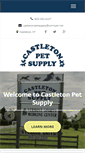 Mobile Screenshot of castletonpetsupply.com